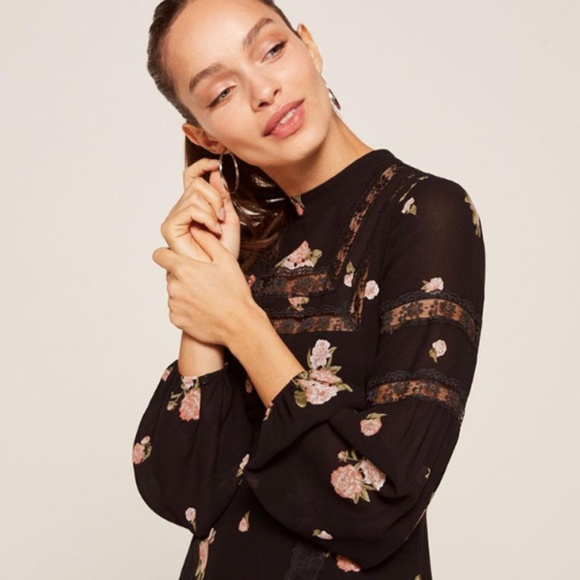 Reformation Sachi Aphrodite Dress NWT - Picture 3 of 6